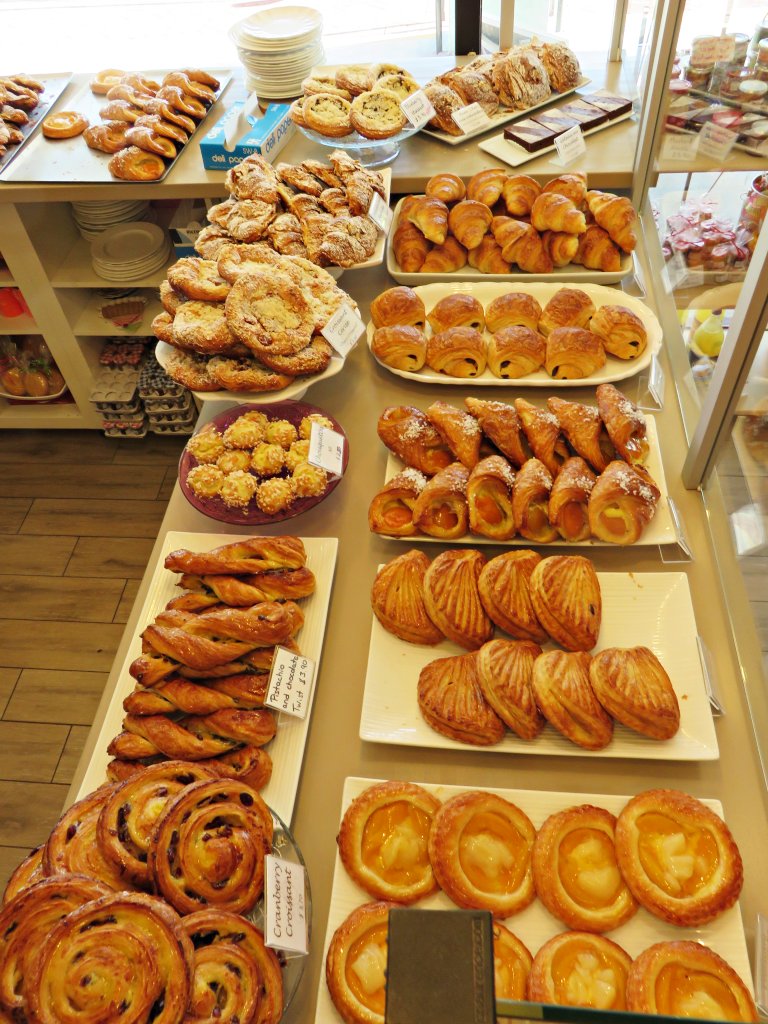 French pastries at Croissant & Co.