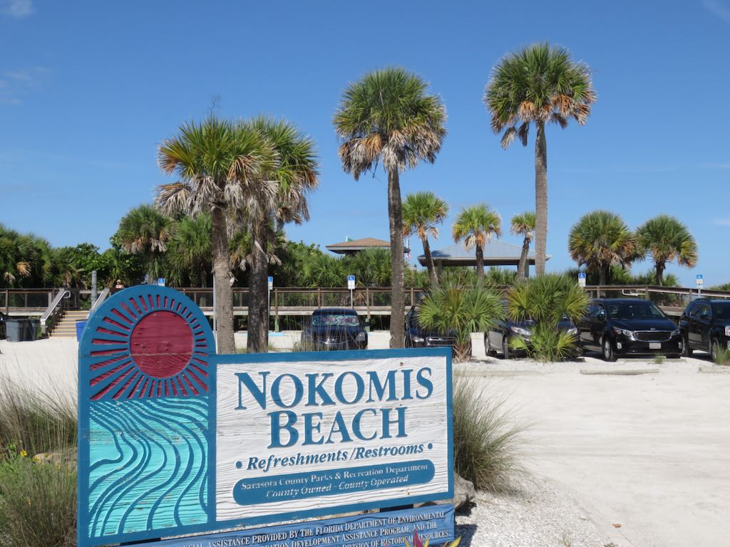 Nokomis Beach, just north of Venice, Florida